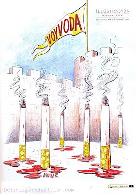Yeşilay haftası ile ilgili karikatürler