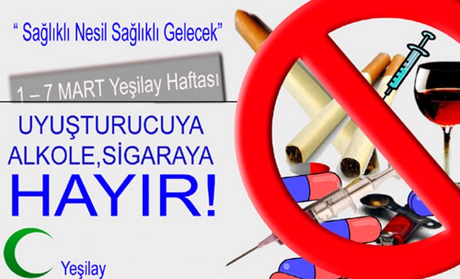 Yeşilay haftası ile ilgili afişler, posterler